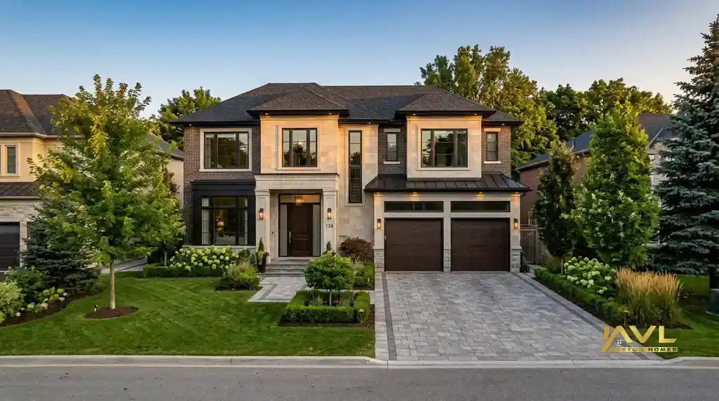 Luxury custom home in Richmond Hill built by AVL Custom Homes