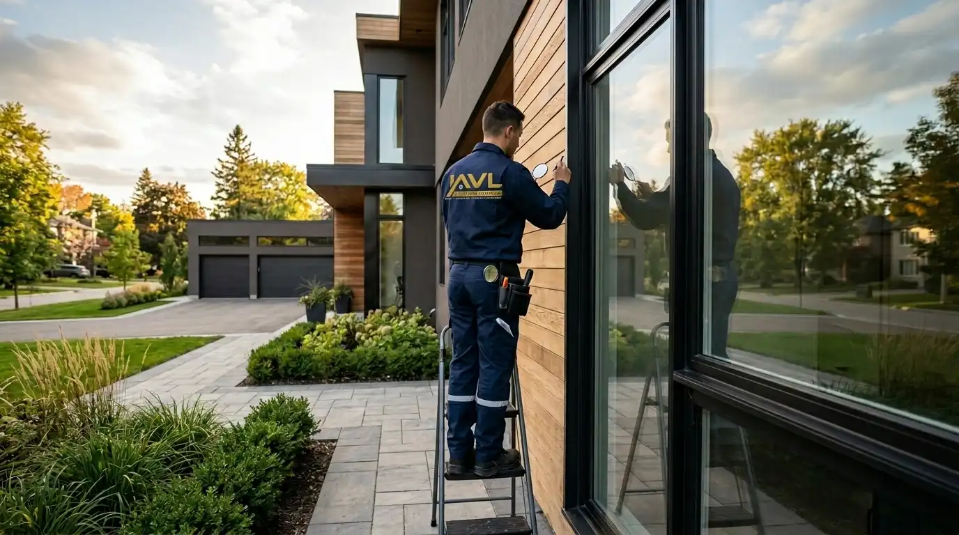 Builder-led home maintenance inspection and exterior envelope check for a luxury GTA property.